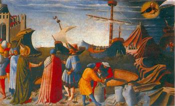 10_Святой Николай берущий пшеницу_Икона в Ватикане.jpg