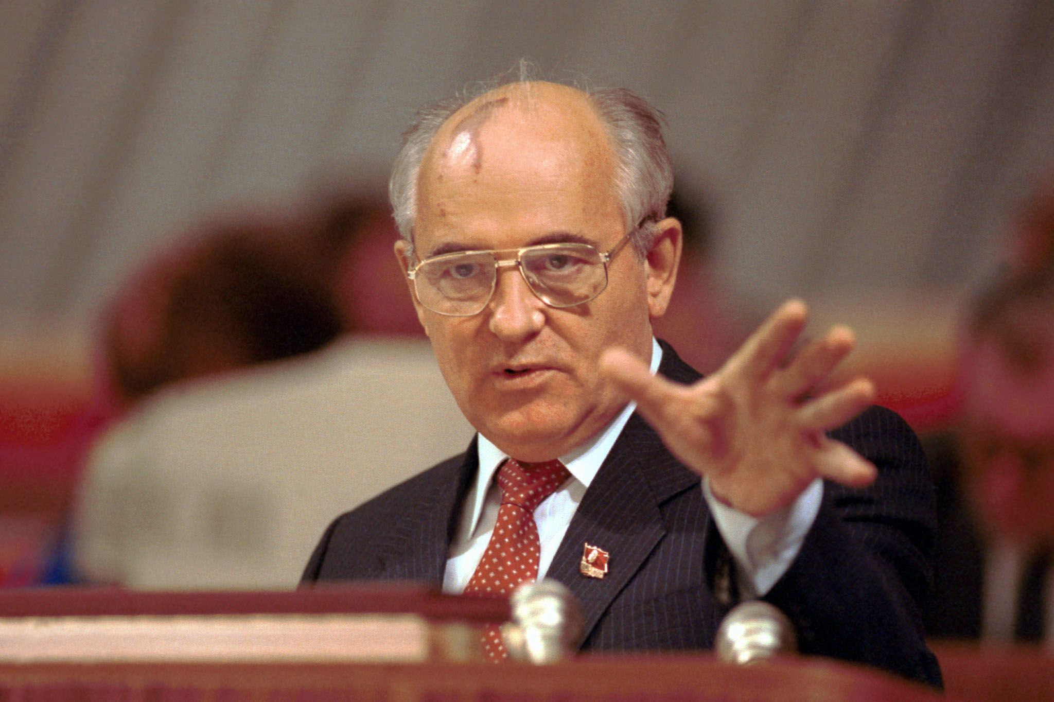Сколько лет горбачев был у власти. Горбачев 1991.