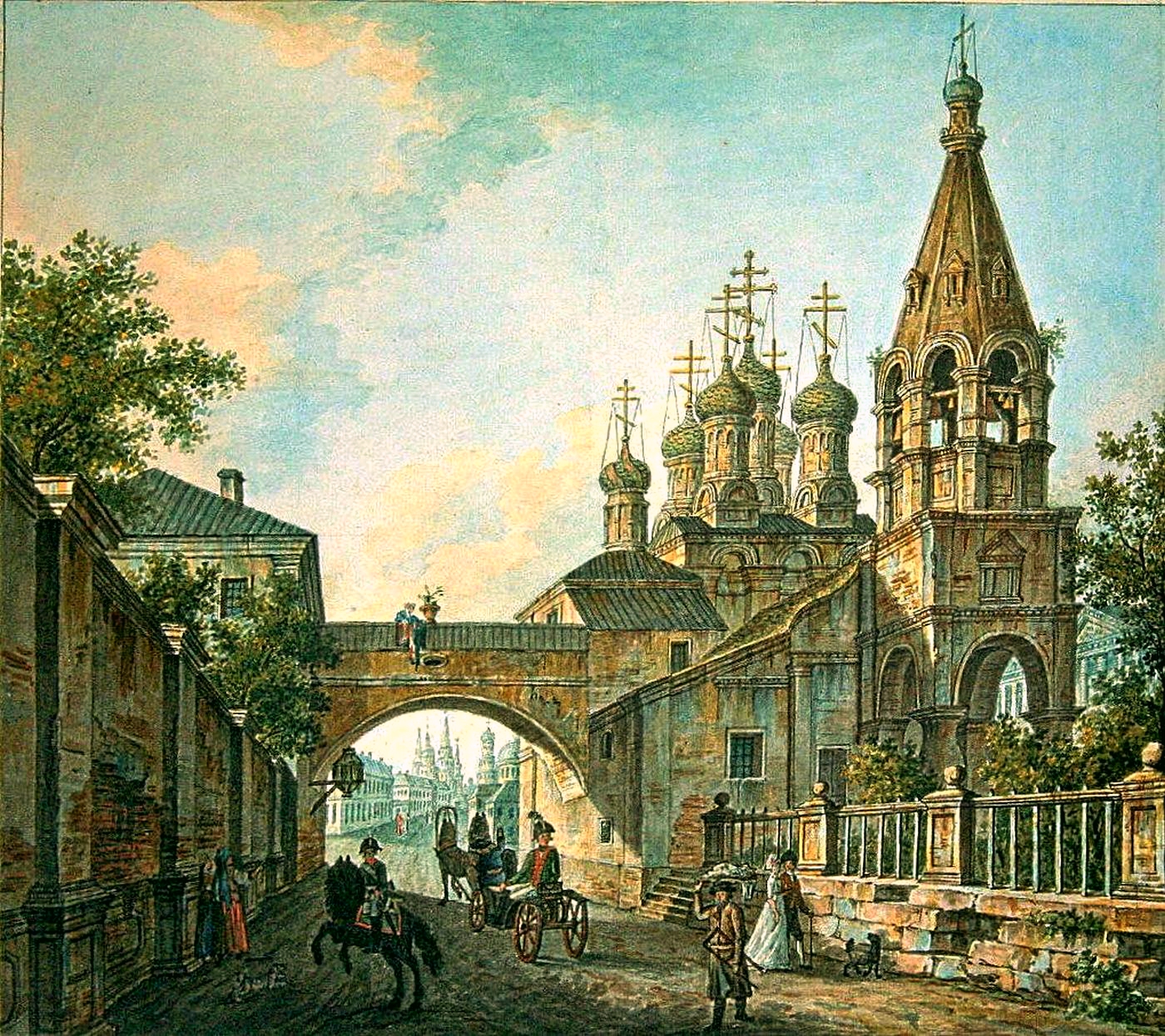 Арбатские ворота москвы
