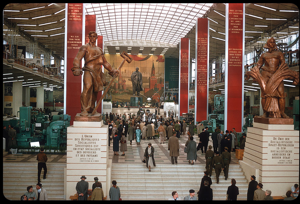 60 лет назад. Советский триумф в Брюсселе-58 и дырявая крыша американского павильона