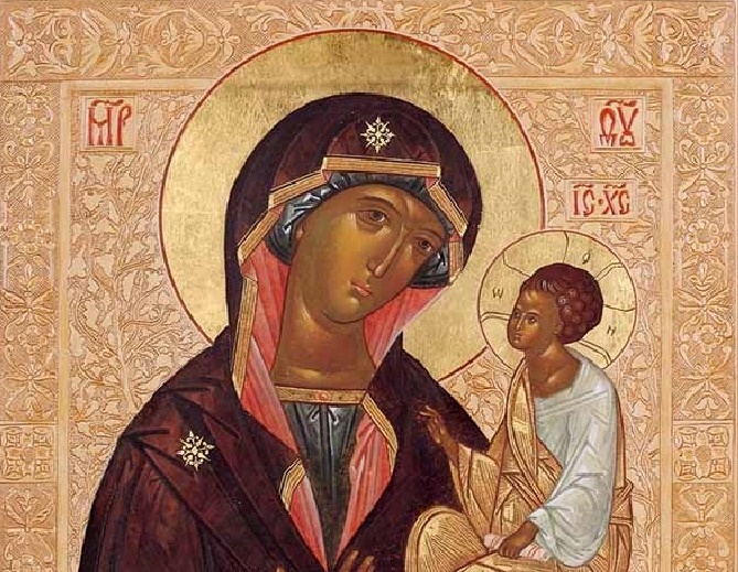 У Грузинской Божией Матери