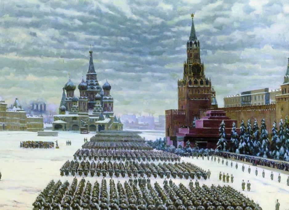 Военный парад 7 ноября 1941 года в прифронтовой Москве: как это было