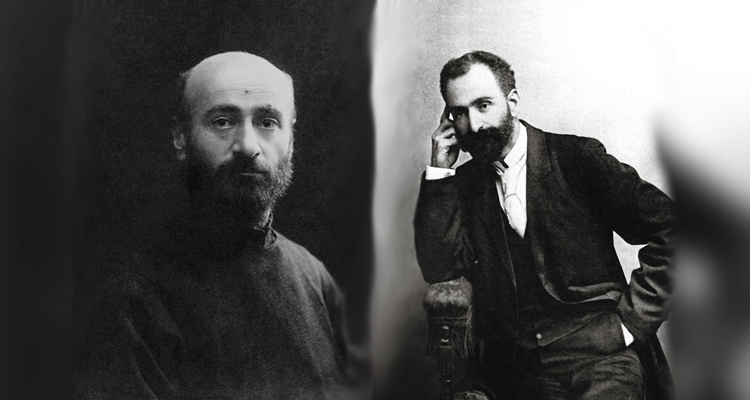 Две вершины армянской национальной культуры: Ованес Туманян и Комитас    